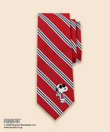 BROOKS BROTHERS | Brooks Brothers × PEANUTS シルク スヌーピー&ウッドストック ミニ#BB1ストライプ レップタイ(ネクタイ)