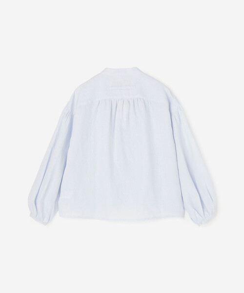 TICCA(ティッカ)の「TICCA | リネン ギャザーブラウスジャケット WOMEN(シャツ/ブラウス・レディース・ホワイト/ブラウン/サックスブルー・F)」の12枚目の写真