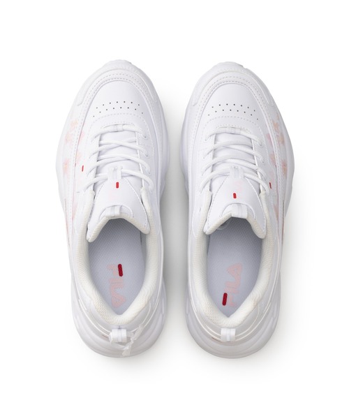 FILA(フィラ)の「RAYTONA CB(スニーカー・レディース・ホワイト・28.0cm/27.0cm/26.0cm/25.0cm/24.5cm/24.0cm/23.5cm/23.0cm/22.5cm)」の5枚目の写真