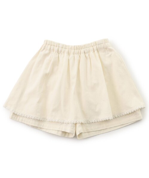 Boribon(ボリボン)の「ラッフルキュロット(その他パンツ・キッズ・その他3/アイボリー・80/90/100/110/120)」の13枚目の写真