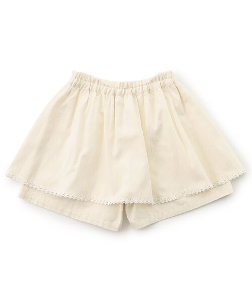 Boribon(ボリボン)の「ラッフルキュロット(その他パンツ・キッズ・その他3/アイボリー・80/90/100/110/120)」の15枚目の写真