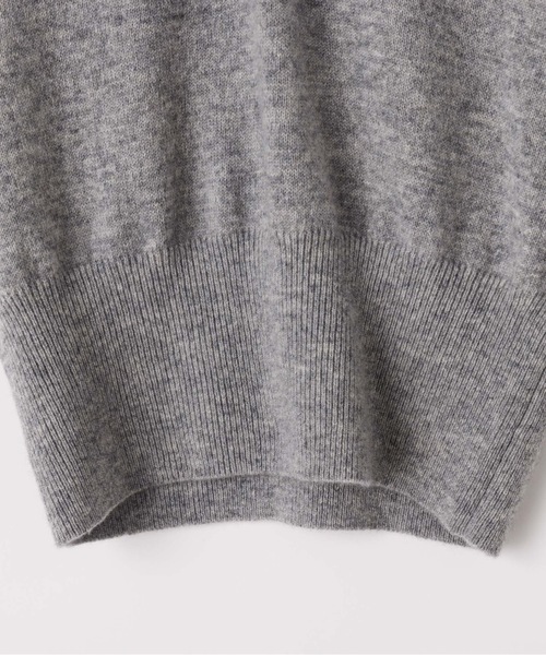 SEA(シー)の「カシミヤ Vネック H/Sニット(ニット/セーター・レディース・ピンク/グレー/チャコールグレー/ブルー・ONE SIZE)」の12枚目の写真