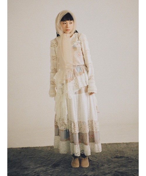 merry jenny（メリージェニー）の「フラワーガーデンスカート（スカート・レディース・ピンク/イエロー・FREE）」の14枚目の写真