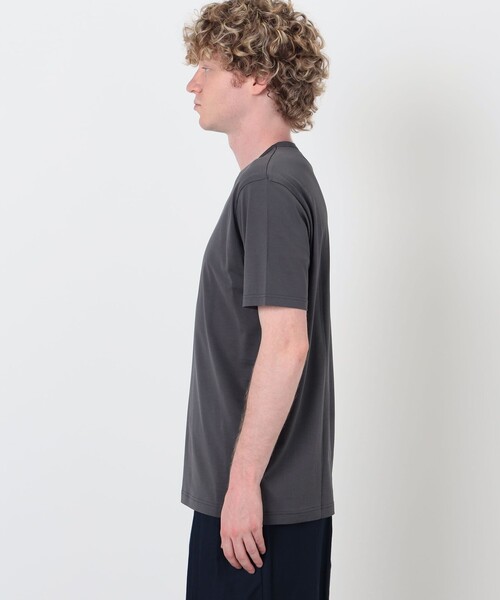 SUNSPEL(サンスペル)の「SUNSPELコットン クラシック Tシャツ(Tシャツ/カットソー・メンズ・ライトイエロー/ブラック/ダークオリーブ/スカイブルー/ネイビー/ホワイト/レンガ/ダークブラウン/チャコールグレー・M/L)」の13枚目の写真