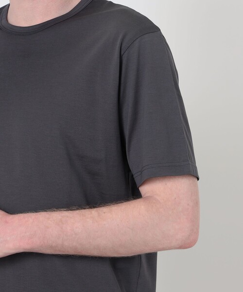 SUNSPEL(サンスペル)の「SUNSPELコットン クラシック Tシャツ(Tシャツ/カットソー・メンズ・ライトイエロー/ブラック/ダークオリーブ/スカイブルー/ネイビー/ホワイト/レンガ/ダークブラウン/チャコールグレー・M/L)」の16枚目の写真