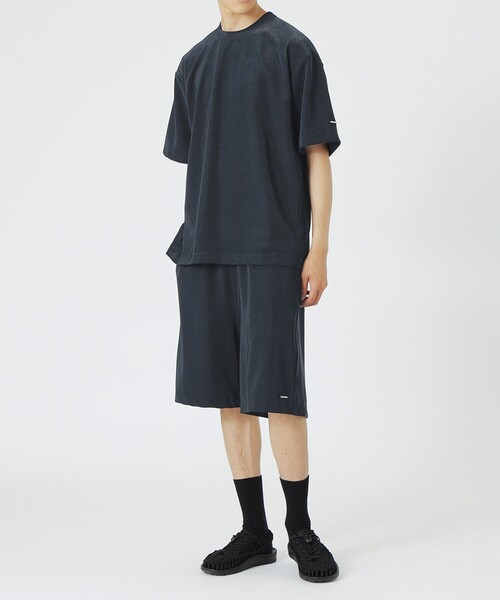 LOVELESS(ラブレス)の「コードピケTシャツ(Tシャツ/カットソー・メンズ・ブラック/ネイビー・L/M)」の7枚目の写真