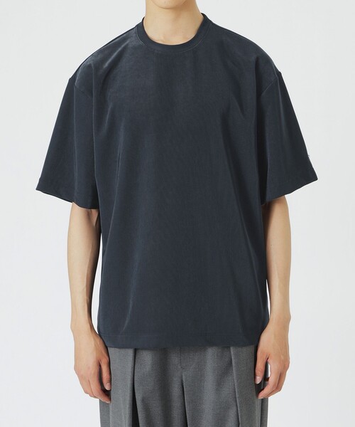 LOVELESS(ラブレス)の「コードピケTシャツ(Tシャツ/カットソー・メンズ・ブラック/ネイビー・L/M)」の8枚目の写真