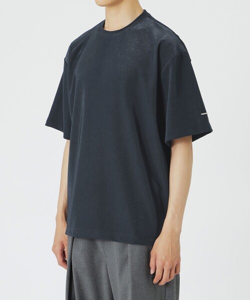 LOVELESS(ラブレス)の「コードピケTシャツ(Tシャツ/カットソー・メンズ・ブラック/ネイビー・L/M)」の9枚目の写真