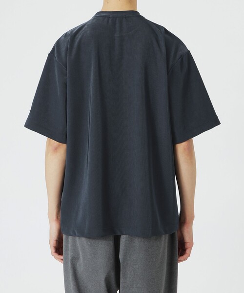 LOVELESS(ラブレス)の「コードピケTシャツ(Tシャツ/カットソー・メンズ・ブラック/ネイビー・L/M)」の10枚目の写真