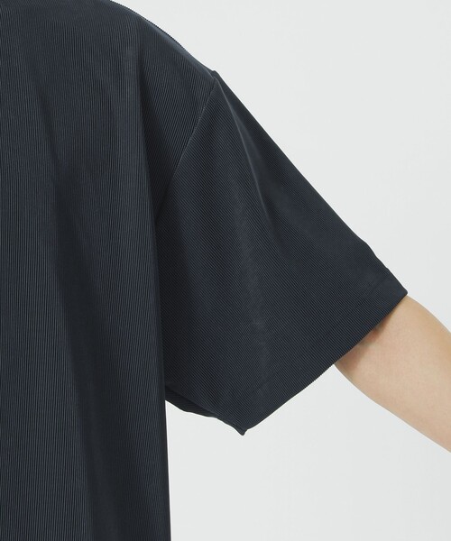 LOVELESS(ラブレス)の「コードピケTシャツ(Tシャツ/カットソー・メンズ・ブラック/ネイビー・L/M)」の11枚目の写真