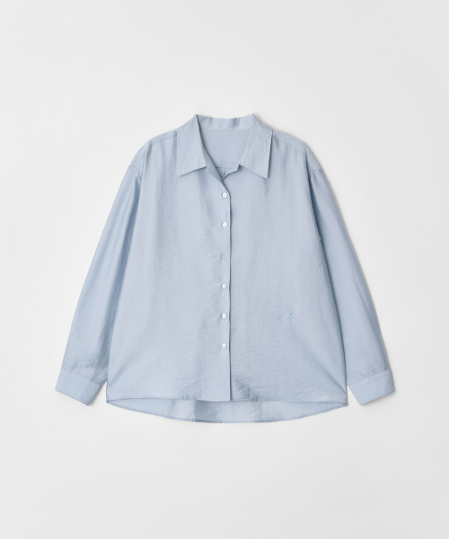 Ellioti(エリオティ)の「Noel Convertible Wrap Shirts_3Color(シャツ/ブラウス・レディース・グレー/ブルー/アイボリー・F)」の7枚目の写真