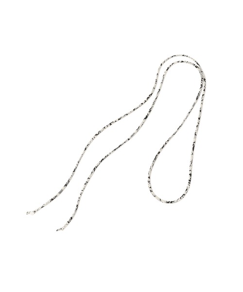 SALON adam et rope'（サロン アダム エ ロペ）の「リバティマルチコードネックレス / コードベルト（ネックレス・レディース・グリーン系その他/ブラック系その他/ブルー系その他4・FREE）」の8枚目の写真