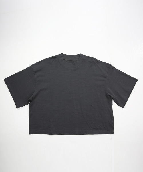 and it_(アンドイット)の「ビッグTシャツ(Tシャツ/カットソー・レディース・アイボリー/ブラック/チャコール・M)」の12枚目の写真
