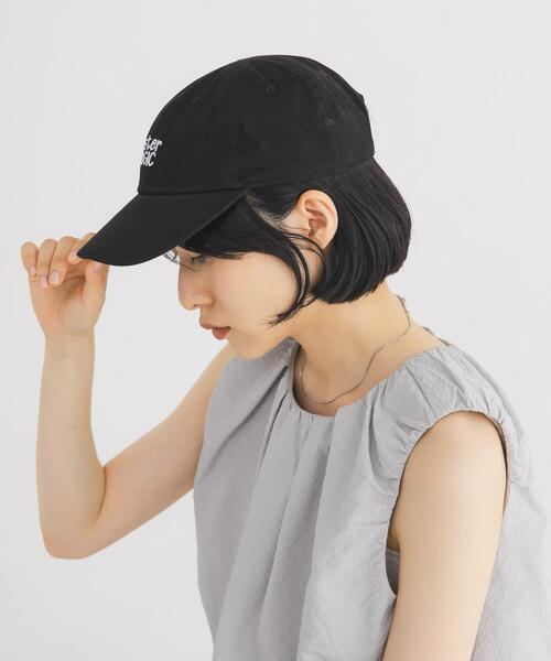 KBF(ケイビーエフ)の「ハンドドローライクエンブロイダリーCAP(キャップ・レディース・ベージュ/ブラック・ONE)」の17枚目の写真