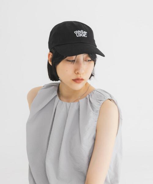 KBF(ケイビーエフ)の「ハンドドローライクエンブロイダリーCAP(キャップ・レディース・ベージュ/ブラック・ONE)」の15枚目の写真
