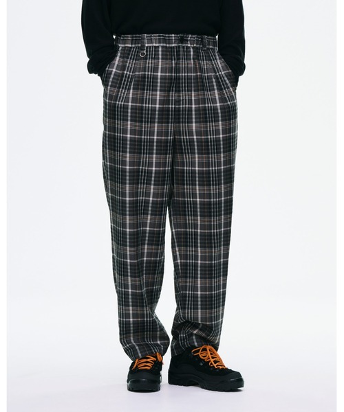 SOPHNET.（ソフネット）の「WASHBLE WOOL TAPERED BOLD PANTS（その他パンツ・メンズ・グレイッシュベージュ/ブラック/A・1/2/3/4/5）」の12枚目の写真