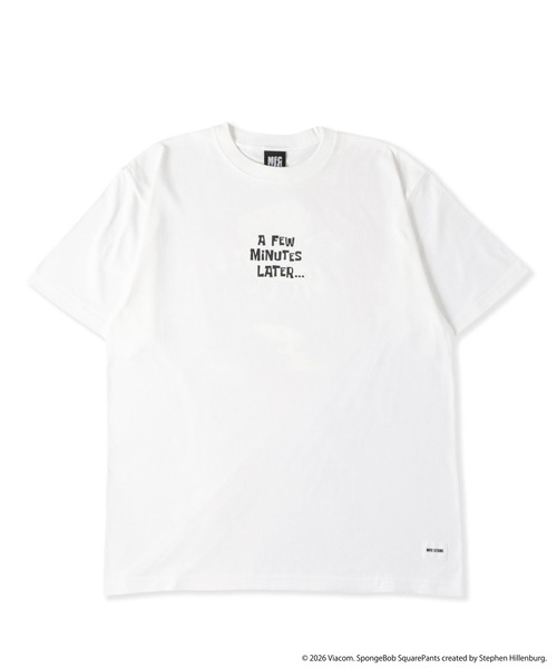 MFC STORE(エムエフシーストア)の「SpongeBob x MFC STORE RECORD S/S TEE(Tシャツ/カットソー・メンズ・チャコール/ホワイト・XS/S/M/L/XL/XXL)」の4枚目の写真