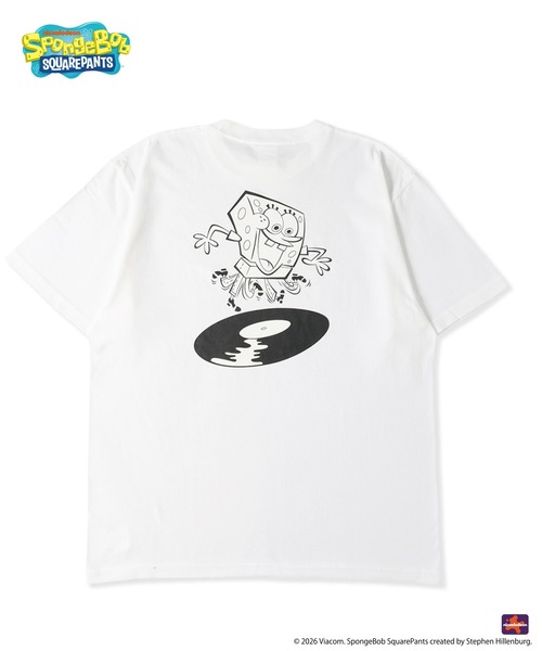 MFC STORE(エムエフシーストア)の「SpongeBob x MFC STORE RECORD S/S TEE(Tシャツ/カットソー・メンズ・チャコール/ホワイト・XS/S/M/L/XL/XXL)」の5枚目の写真