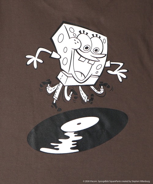 MFC STORE(エムエフシーストア)の「SpongeBob x MFC STORE RECORD S/S TEE(Tシャツ/カットソー・メンズ・チャコール/ホワイト・XS/S/M/L/XL/XXL)」の12枚目の写真