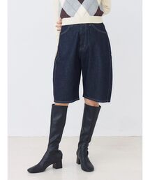 TONAL（トーナル）の「【SOMETHING】CURVE JORTS（デニムパンツ）」