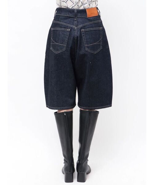 TONAL(トーナル)の「【SOMETHING】CURVE JORTS(デニムパンツ・レディース・インディゴブルー・SMALL/MEDIUM)」の6枚目の写真