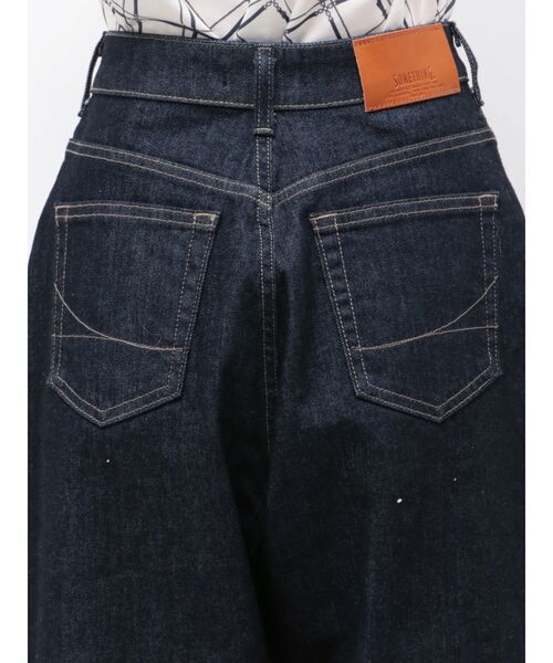 TONAL(トーナル)の「【SOMETHING】CURVE JORTS(デニムパンツ・レディース・インディゴブルー・SMALL/MEDIUM)」の7枚目の写真