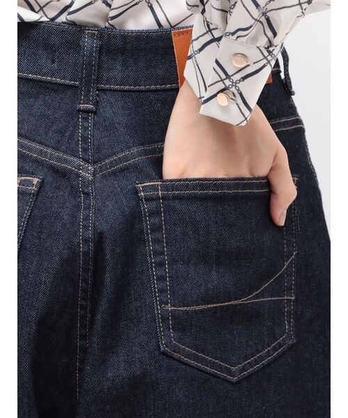 TONAL(トーナル)の「【SOMETHING】CURVE JORTS(デニムパンツ・レディース・インディゴブルー・SMALL/MEDIUM)」の8枚目の写真
