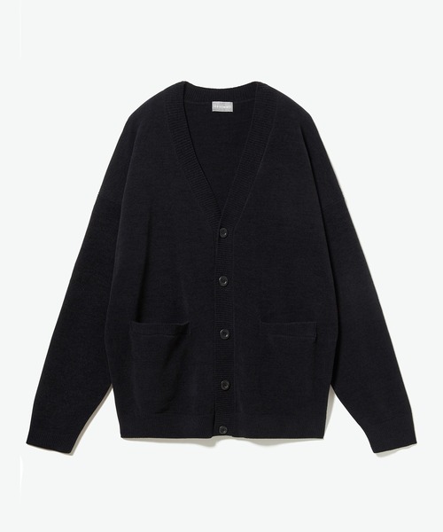 nestwell(ネストウェル)の「TEAK / オーバーサイズVカーディガン(カーディガン/ボレロ・メンズ・ブラック/キャメル・2/3)」の7枚目の写真