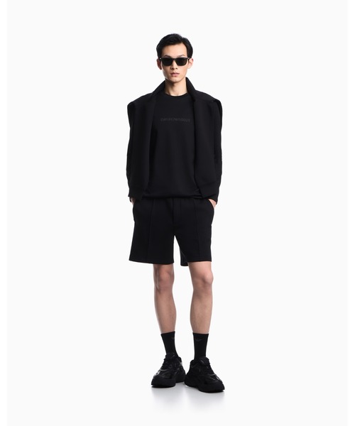 EMPORIO ARMANI(エンポリオアルマーニ)の「<ZOZO限定>【エンポリオ アルマーニ】スリムフィットトップス ピマジャージー プリントロゴ(Tシャツ/カットソー・メンズ・ブラック/ホワイト・XX-LARGE/X-SMALL/X-LARGE/SMALL/MEDIUM/LARGE)」の6枚目の写真