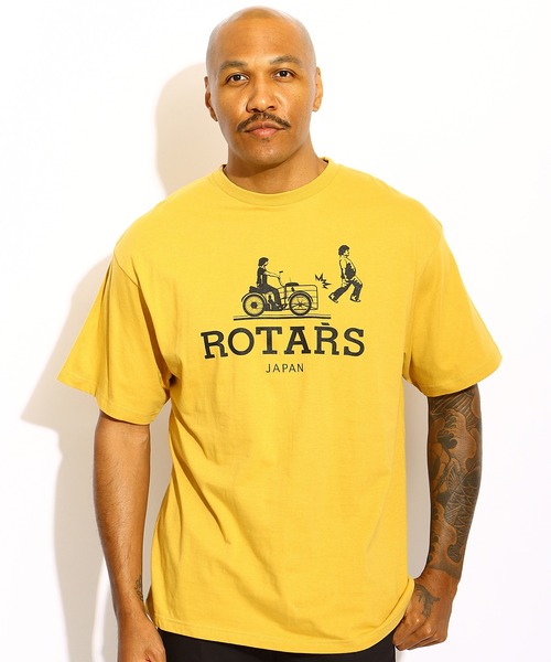 ROTAR(ローター)の「Dev fllipped Tee(Tシャツ/カットソー・メンズ・イエロー系その他/ブラック/ホワイト/グリーン系その他・LARGE/MEDIUM/X-LARGE)」の4枚目の写真