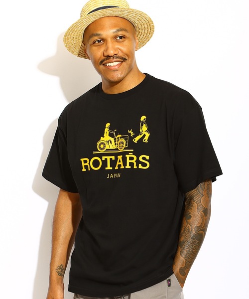 ROTAR(ローター)の「Dev fllipped Tee(Tシャツ/カットソー・メンズ・イエロー系その他/ブラック/ホワイト/グリーン系その他・LARGE/MEDIUM/X-LARGE)」の2枚目の写真