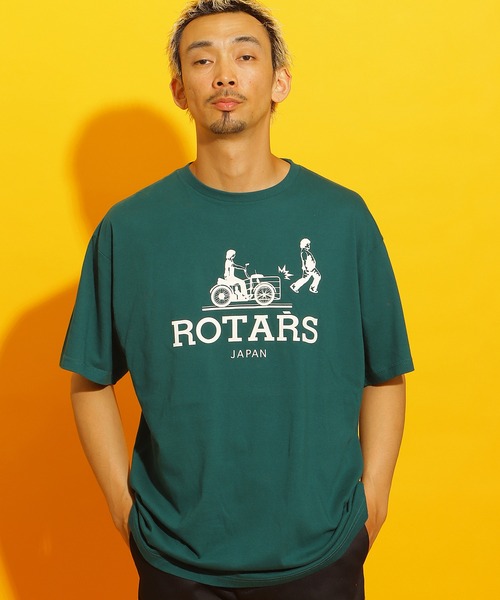 ROTAR(ローター)の「Dev fllipped Tee(Tシャツ/カットソー・メンズ・イエロー系その他/ブラック/ホワイト/グリーン系その他・LARGE/MEDIUM/X-LARGE)」の5枚目の写真