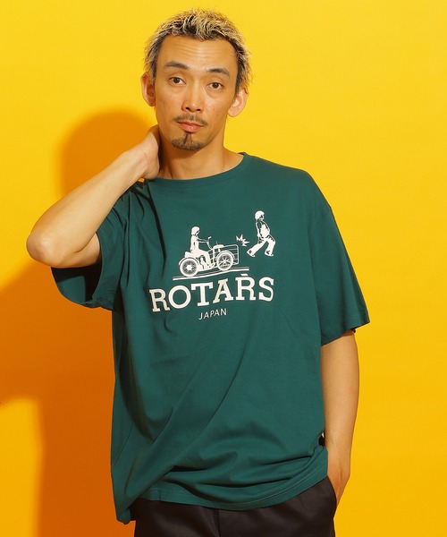 ROTAR(ローター)の「Dev fllipped Tee(Tシャツ/カットソー・メンズ・イエロー系その他/ブラック/ホワイト/グリーン系その他・LARGE/MEDIUM/X-LARGE)」の6枚目の写真