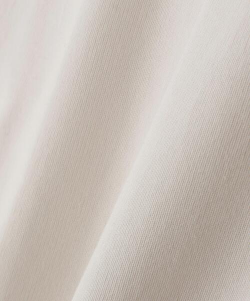 YLEVE(イレーヴ)の「YLEVE / COTTON RIB PULLOVER(Tシャツ/カットソー・レディース・ホワイト・1)」の2枚目の写真
