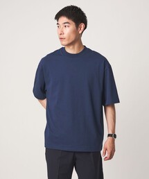 Deo-Papi プレーティング クルーネック 半袖 Tシャツ -消臭性-