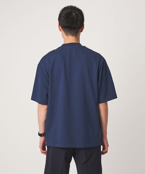 green label relaxing(グリーンレーベルリラクシング)の「Deo-Papi プレーティング クルーネック 半袖 Tシャツ -消臭性-(Tシャツ/カットソー・メンズ・ホワイト/ダークブラウン/ロイヤルブルー・M/XL/S/L)」の11枚目の写真