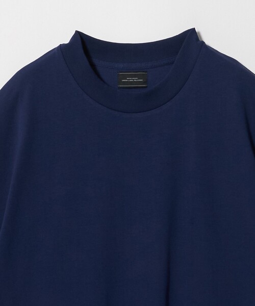 green label relaxing(グリーンレーベルリラクシング)の「Deo-Papi プレーティング クルーネック 半袖 Tシャツ -消臭性-(Tシャツ/カットソー・メンズ・ホワイト/ダークブラウン/ロイヤルブルー・M/XL/S/L)」の14枚目の写真