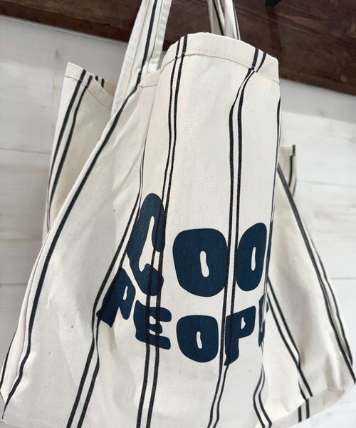 Port(ポート)の「【 New market 】ストライプ キャンバス トートバッグ(トートバッグ・レディース・ブラック/レッド・FREE)」の18枚目の写真