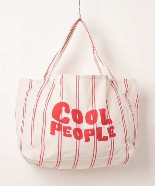 Port(ポート)の「【 New market 】ストライプ キャンバス トートバッグ(トートバッグ・レディース・ブラック/レッド・FREE)」の19枚目の写真