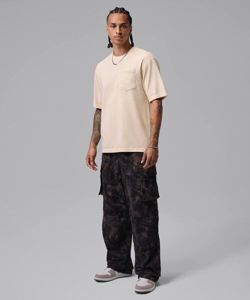 JORDAN BRAND(ジョーダンブランド)の「ジョーダン ブルックリン メンズ ポケット Tシャツ / Jordan Brooklyn Men's Pocket T-Shirt IM9980-203 Legend Light Brown(Tシャツ/カットソー・メンズ・ブラウン系その他2・L/XL/S/M)」の5枚目の写真