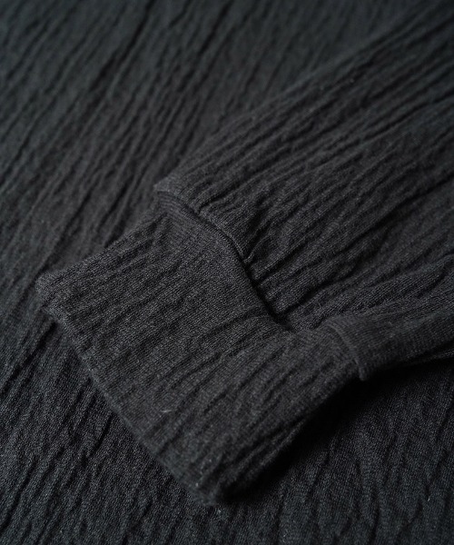 EGO TRIPPING(エゴトリッピング)の「mlt5775-GRAIN TEE ロングスリーブTシャツ(666751)(Tシャツ/カットソー・メンズ・グレー/ベージュ/ブラック・46/48)」の13枚目の写真