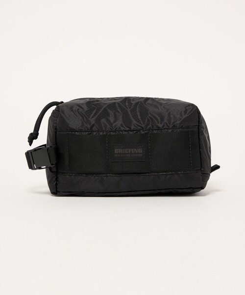 BRIEFING(ブリーフィング)の「【別注】<BRIEFING>SOLID LIGHT DEVICE POUCH M/ソリッド ライト デバイスポーチ M(ポーチ・メンズ・ブラック・FREE)」の1枚目の写真