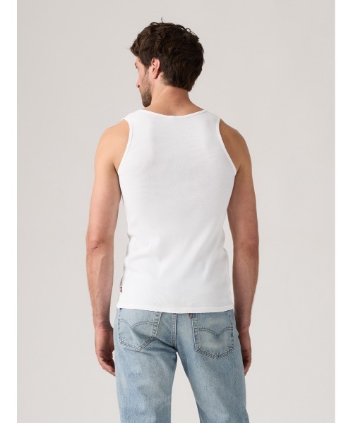 Levi's(リーバイス)の「Levi's/リーバイス 2パック リブタンクトップ(タンクトップ・メンズ・ブラック×ホワイト・XL/L/M/S)」の4枚目の写真