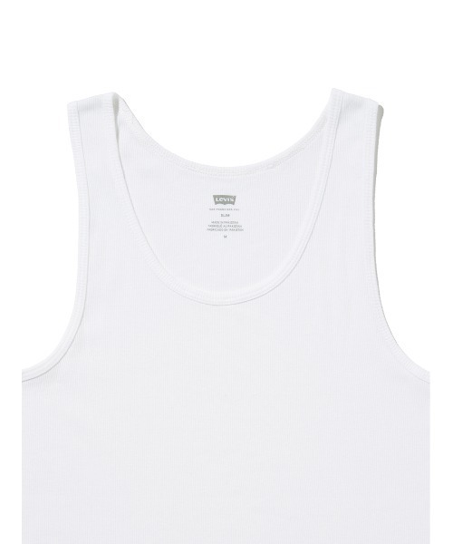 Levi's(リーバイス)の「Levi's/リーバイス 2パック リブタンクトップ(タンクトップ・メンズ・ブラック×ホワイト・XL/L/M/S)」の7枚目の写真