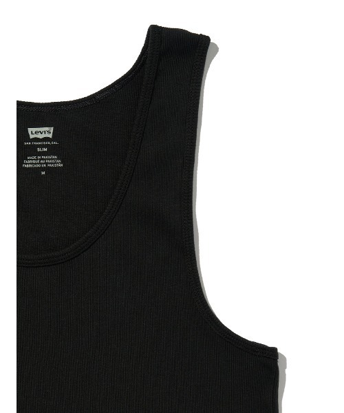 Levi's(リーバイス)の「Levi's/リーバイス 2パック リブタンクトップ(タンクトップ・メンズ・ブラック×ホワイト・XL/L/M/S)」の13枚目の写真