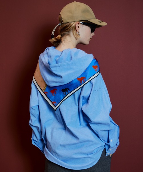 MAISON SPECIAL(メゾンスペシャル)の「【2026Autumn PRE-ORDER】CHAMBRE Scarf/CHAMBREスカーフ(バンダナ/スカーフ・レディース・その他/マルチ・FREE)」の12枚目の写真