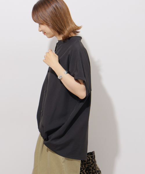 JOURNAL STANDARD relume（ジャーナルスタンダード　レリューム）の「《追加4》［2点セット］タンブラーバンドカラーセットアップ（その他パンツ・レディース・ブラック・38）」の14枚目の写真