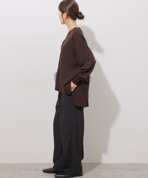 JOURNAL STANDARD relume（ジャーナルスタンダード　レリューム）の「《追加4》［2点セット］タンブラーバンドカラーセットアップ（その他パンツ・レディース・ブラック・38）」の16枚目の写真