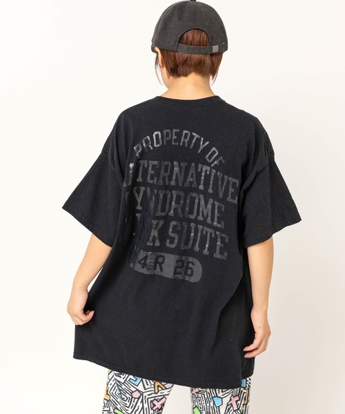RNA(アールエヌエー)の「M2705 ジャンクキャラプリントTEE(Tシャツ/カットソー・レディース・アッシュグレー/ミント/ブラック・MEDIUM)」の6枚目の写真