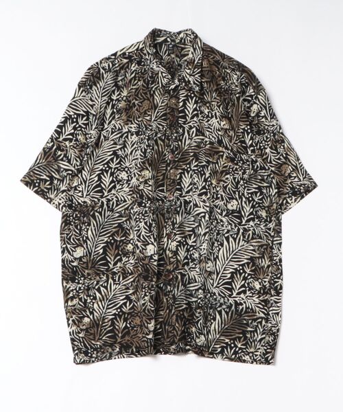 チャイハネ(チャイハネ)の「【チャイハネ】ウミバティMEN'Sシャツ(シャツ/ブラウス・メンズ・ブルー/グリーン/ブラック・FREE)」の1枚目の写真